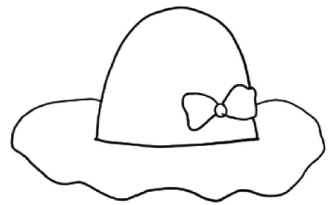 儿童装饰画：魔法礼帽的画法（1）