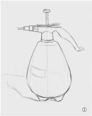 喷水壶的画法（1）