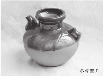 素描陶壶参考图片