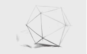 正五边形多面体的画法（1）