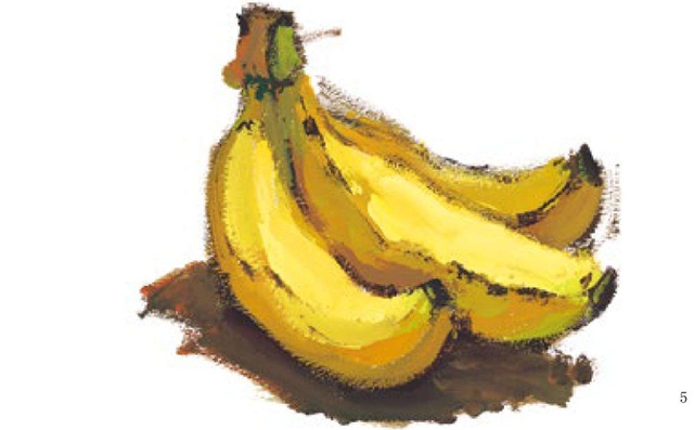 香蕉的画法（5）