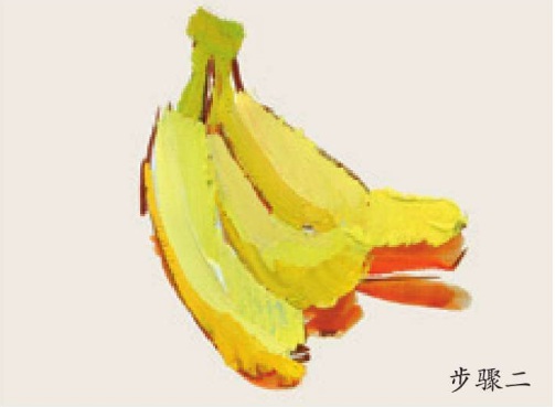 香蕉色彩怎么画（3）