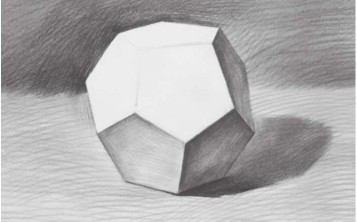 石膏正五边形多面体的画法（4）