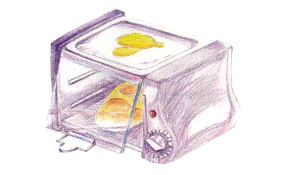 儿童画烤箱怎么画（2）